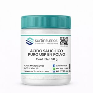 Ácido Salicílico Puro USP en polvo