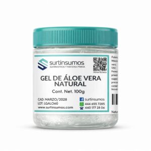 Gel de Aloe Vera Puro Natural Cosmético Calmante e Hidratante